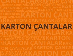 Karton Çantalar - Promosyon